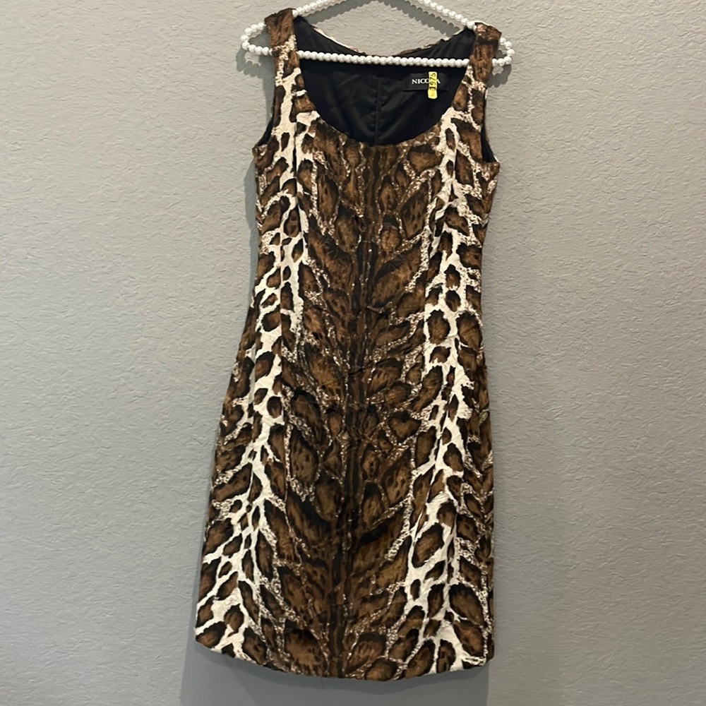 Vintage Nicowa fur dress - very unusual